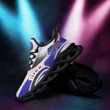 Buff. Bill Logo White Purple 3D Max Soul Sneaker Shoes