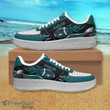 Phi. Eagles Ball Air Force 1 Shoes Sneaker In Midnight Green