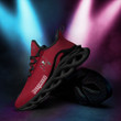 TB Buccaneer Logo Pattern 3D Max Soul Sneaker Shoes In Red