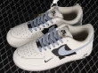 Nike Air Force 1 07 Low Milan Light Grey Black White Shoes Sneakers
