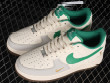 LV x Nike Air Force 1 07 Low White Grey Green Shoes Sneakers
