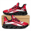 KC. Chief Logo Pattern 3D Max Soul Sneaker Shoes In Red White