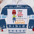 The Cat Whisperer Doll Girl 3D-Printed Christmas Ugly Sweatshirt Hoodie AP481