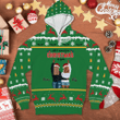 Bestie Forever Personalized 3D-Printed Christmas Ugly Sweatshirt Hoodie AP526