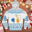 Hanukkah Personalized Cats 3D-Printed Christmas Ugly Sweatshirt Hoodie AP550