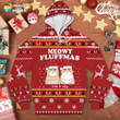 Meowy Fluffmas 3D-Printed Christmas Ugly Sweatshirt Hoodie AP514