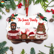 Family Members Personalized Christmas Ornament OR0246
