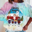 Camping Family Christmas Personalized Tie Dye Shirt Sweatshirt Hoodie AP415