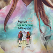 Hiking Lovers Personalized Valentine Tie Dye Shirt Sweatshirt Hoodie AP622