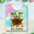 Happy Kwanzaa Africa Celebration Personalized Tie Dye Shirt Sweatshirt Hoodie AP680