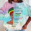 Happy Kwanzaa African Woman Personalized Tie Dye Shirt Sweatshirt Hoodie AP677