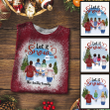 Couple And Kids Christmas Personalized Bleach Shirt Sweatshirt Hoodie AP419