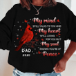Cardinal My Mind Personalize Shirt Sweatshirt Hoodie AP428