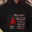 Cardinal My Mind Personalize Shirt Sweatshirt Hoodie AP428