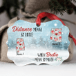 Distance Means So Little When Besties Mean So Much Personalized Ornament OR0038