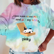 Just Eat Pizza And Pet My Cat Personalized Tie Dye Shirt Sweatshirt Hoodie AP653