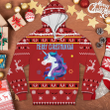 Merry Christmukkah Personalized 3D-Printed Christmas Ugly Sweatshirt Hoodie AP546