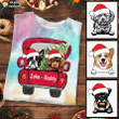Personalized Dog Christmas Tie Dye Shirt Sweatshirt Hoodie AP423