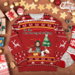 Cute Little Girl And Lazy Cats 3D-Printed Christmas Ugly Sweatshirt Hoodie AP485