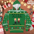 Friendsgiving Personalized 3D-Printed Christmas Ugly Sweatshirt Hoodie  AP541