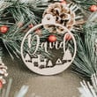 Christmas Ornaments, Custom Name Ornament, Personalized Ornament