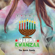 Kwanzaa Candles Personalized Tie Dye Shirt Sweatshirt Hoodie AP678