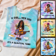 Apparel Personalized Dog Hippie Girl Beautiful Things Tie Dye Shirt Hoodie AP238