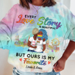Our Love Story Is My Favorite LGBT Tie Dye Shirt Sweatshirt Hoodie AP367