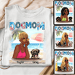 Personalized Fashion Summer Dog Mom Shirt Hoodie Light AP228
