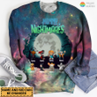 Family Horror Character Halloween Gift Shirt Sweatshirt 3D Galaxy AP220