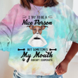 Personalized Unique Gift For Cat/Dog Lovers 3D Tie Dye Shirt Sweatshirt Hoodie AP392