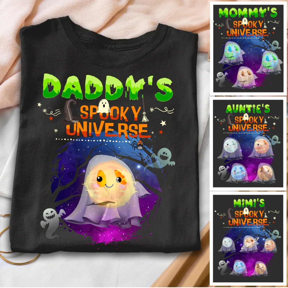 Family Spooky Universe Halloween Gift Shirt Sweatshirt AP221
