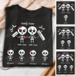 Halloween Skeleton Family Shirt Sweatshirt AP299