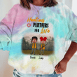 Hunting Couple Personalized Valentine Tie Dye Shirt Sweatshirt Hoodie AP632