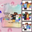 LGBT Couple Kissing Gift For Pride Month Personalized Tie dye Shirt Sweatshirt Hoodie AP368