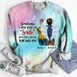 Memorial Gift For Couple Personalized Tie Dye Shirt Sweatshirt Hoodie AP405