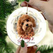 Ornament First Christmas 2021, Custom Photo Gift OR0002