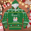 Snowman Family Personalized 3D-Printed Christmas Ugly Sweatshirt Hoodie AP497