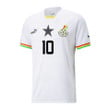 FIFA World Cup Qatar 2022 André Ayew #10 Ghana National Team - Patch Home Men Jersey