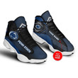 Penn state nittany lions air jordan 13 custom name personalized shoes