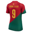 Portugal National Team 2022-23 Qatar World Cup André Silva #9 - Home Women Jersey