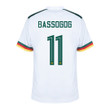 Cameroon National Team 2022-23 Christian Bassogog #11 Away Men Jersey - White