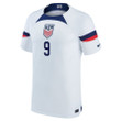 USA National Team 2022-23 Qatar World Cup Jesus Ferreira #9 Home Youth Jersey