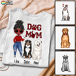 Dog Mom And Doll Girl Shirt & Sweatshirt & Hoodie Light AP412