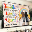 LGBT You & Me We Got This Personalized Valentine Poster PT0074