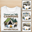 Camping Partners For Life Personalized Valentine Shirt Sweatshirt Hoodie AP748
