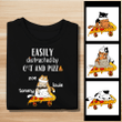 Cats And Pizza Are Enough Personalized Shirt Sweatshirt Hoodie AP759