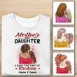 Mother And Daughter Personalized T-shirt Sweatshirt Hoodie AP810