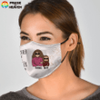 Like Mother Like Daughter On Crap Personalized Mother's Day Facecover FM026