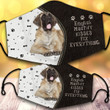 Personalized Dog Kisses Fix Everthing Facecover FM010